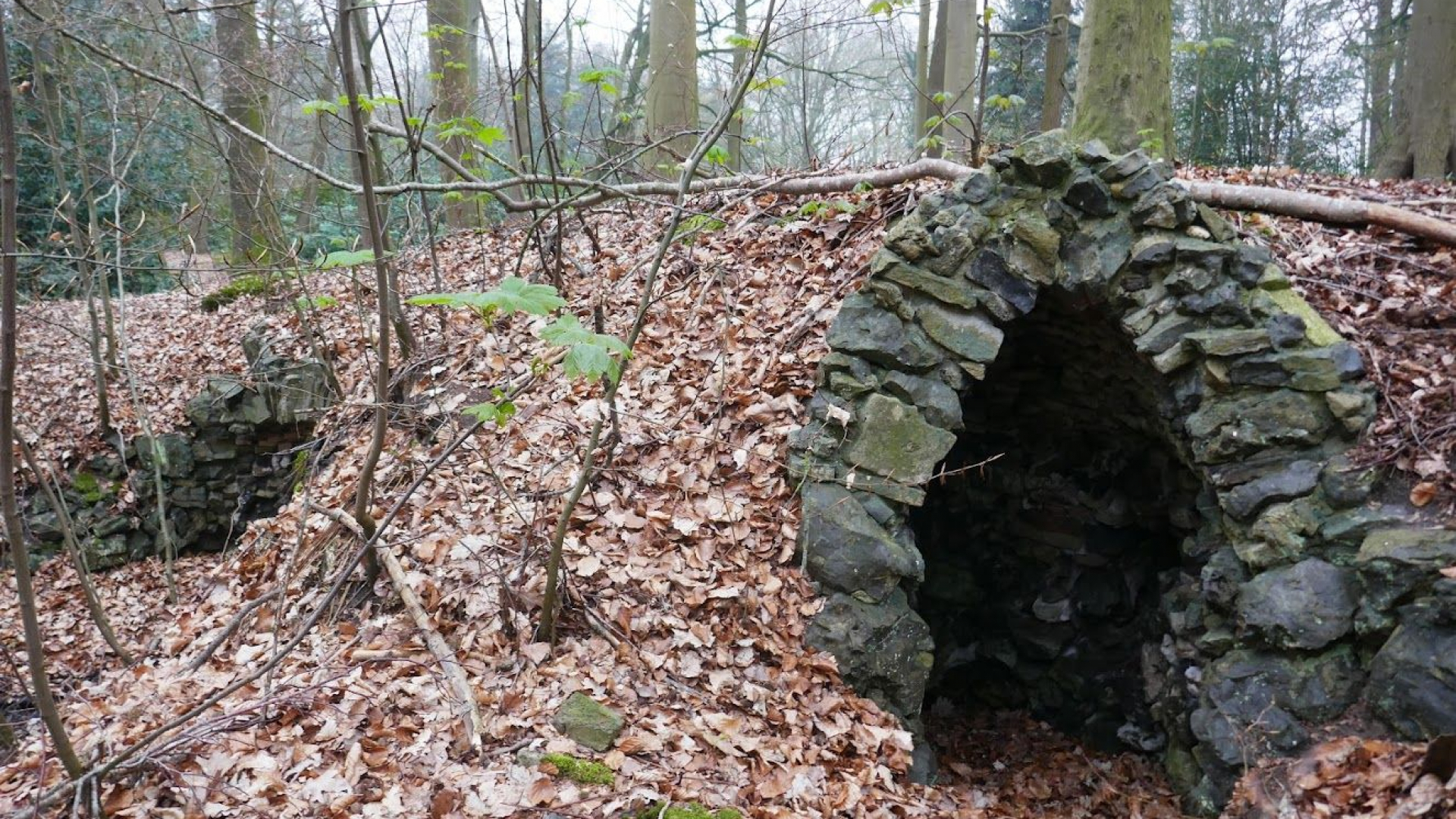 Foto: Met Groentje naar de grotten van Wezep