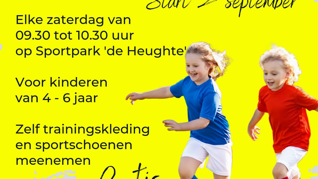 Foto: Kanariepietjesvoetbal weer van start bij VSCO’61