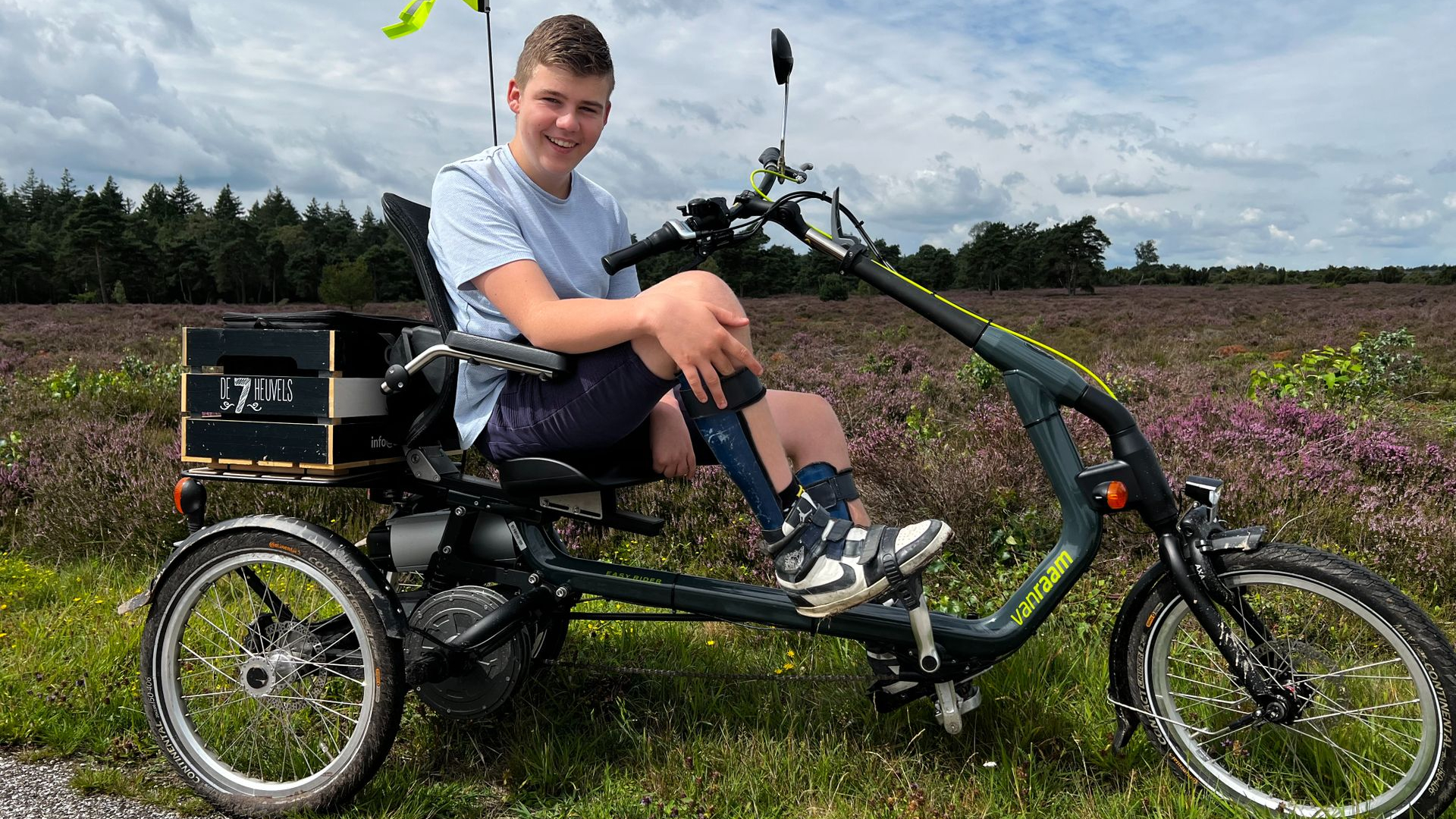 Foto: Thomas Heideveld uit Wezep gaat geen uitdaging uit de weg
