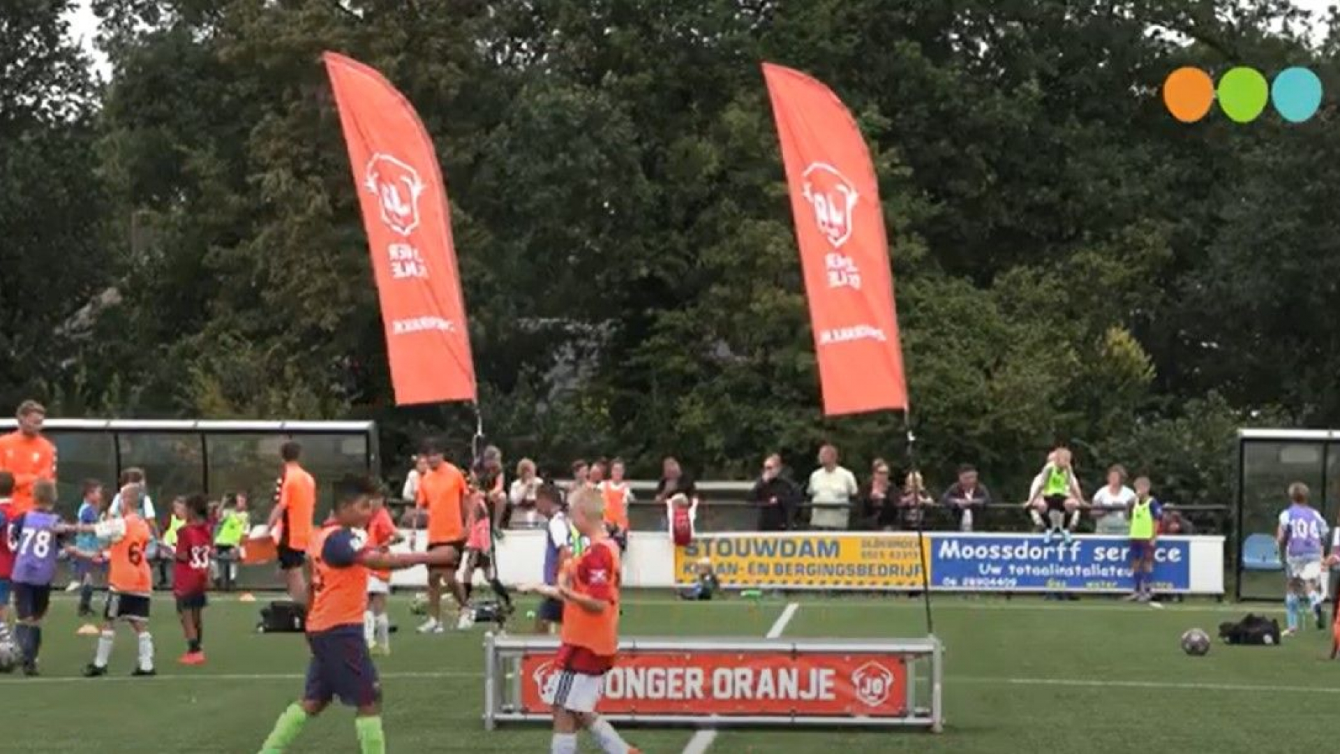 Foto: Lekker veel voetballen tijdens de Jonger Oranje Talentendag bij WHC