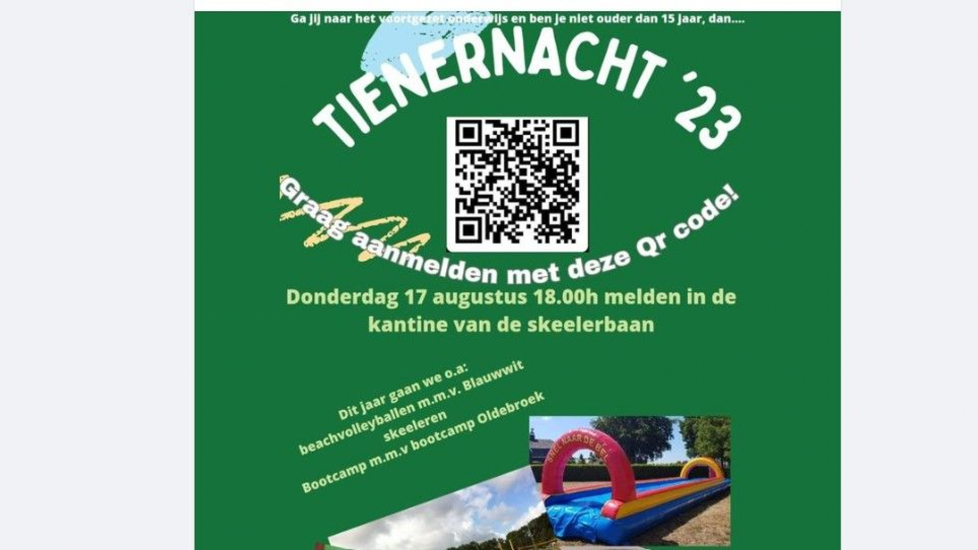 Foto: Tienernacht Oldebroek