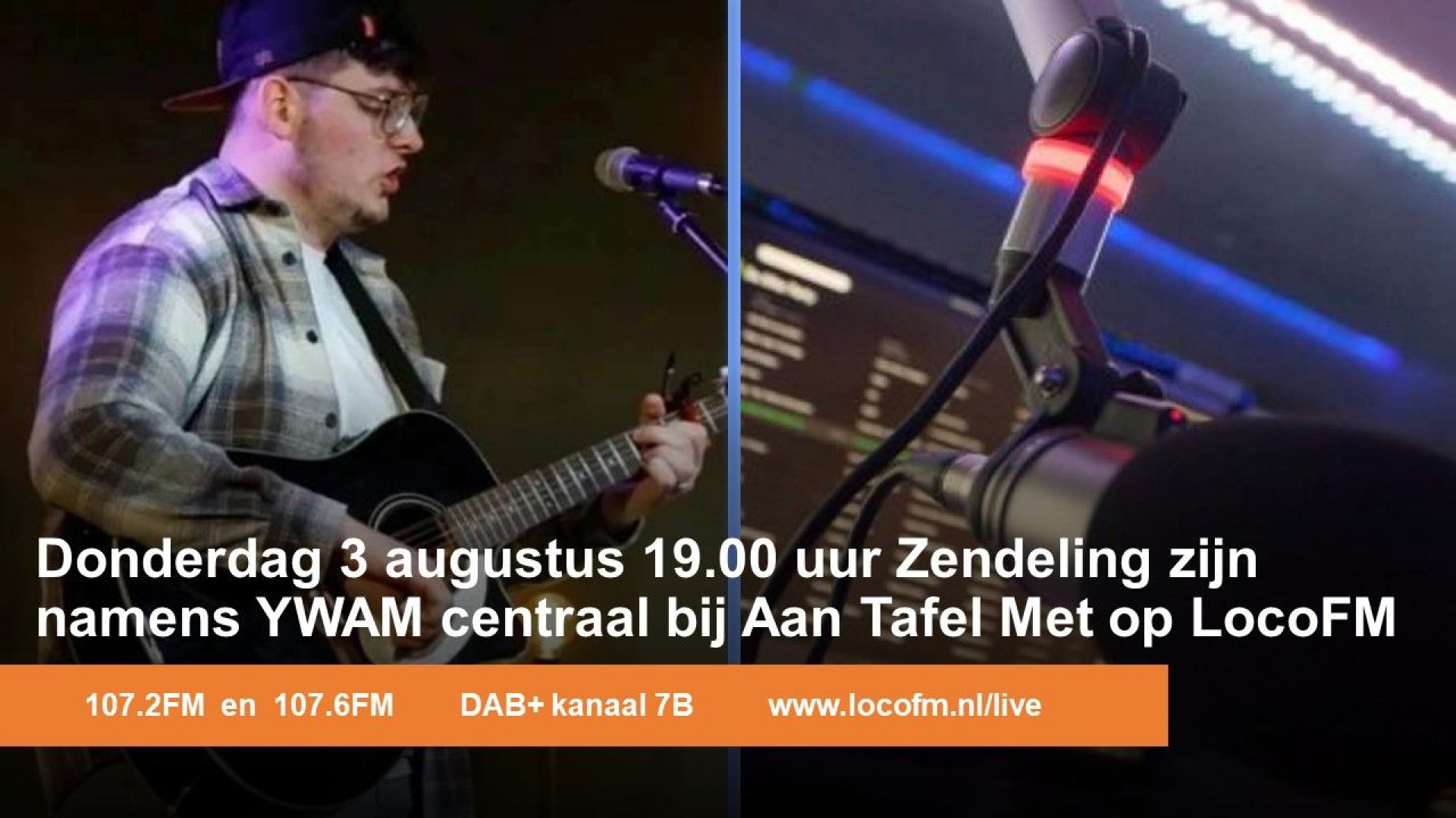 Foto: Het zendeling zijn centraal bij Aan Tafel Met LocoFM