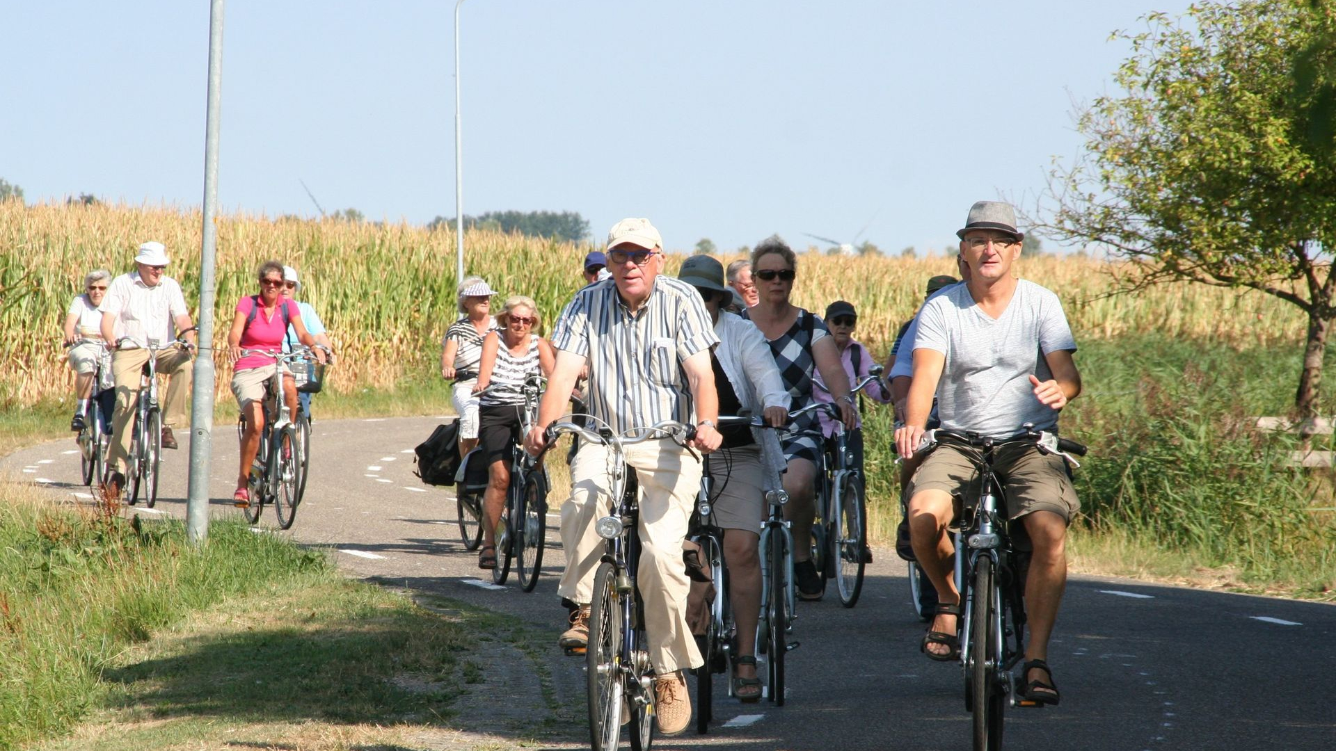 Foto: Orgelfietstocht met Jos van der Kooy