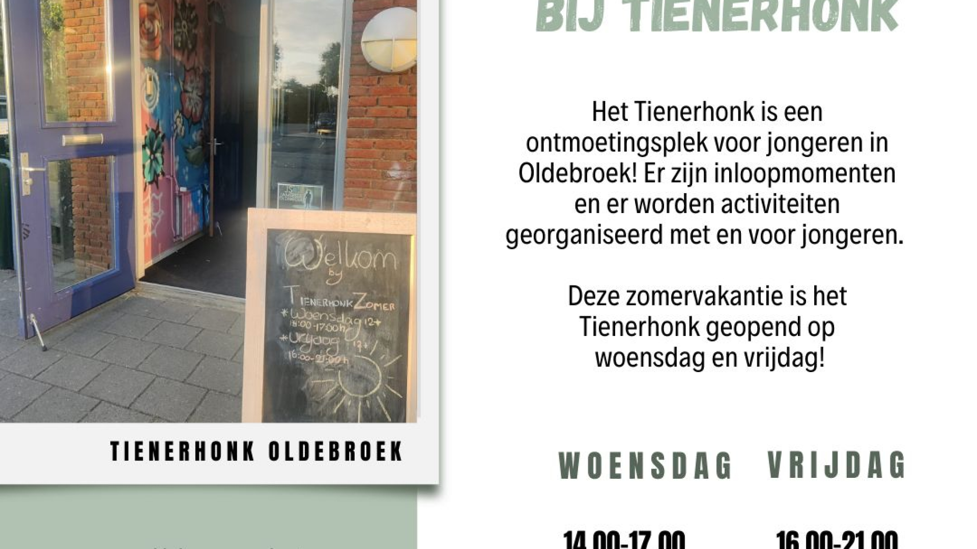 Foto: Zomer bij het Tienerhonk