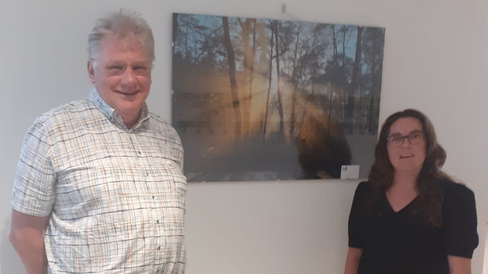 Foto: Expositie in MFC de Brinkhof