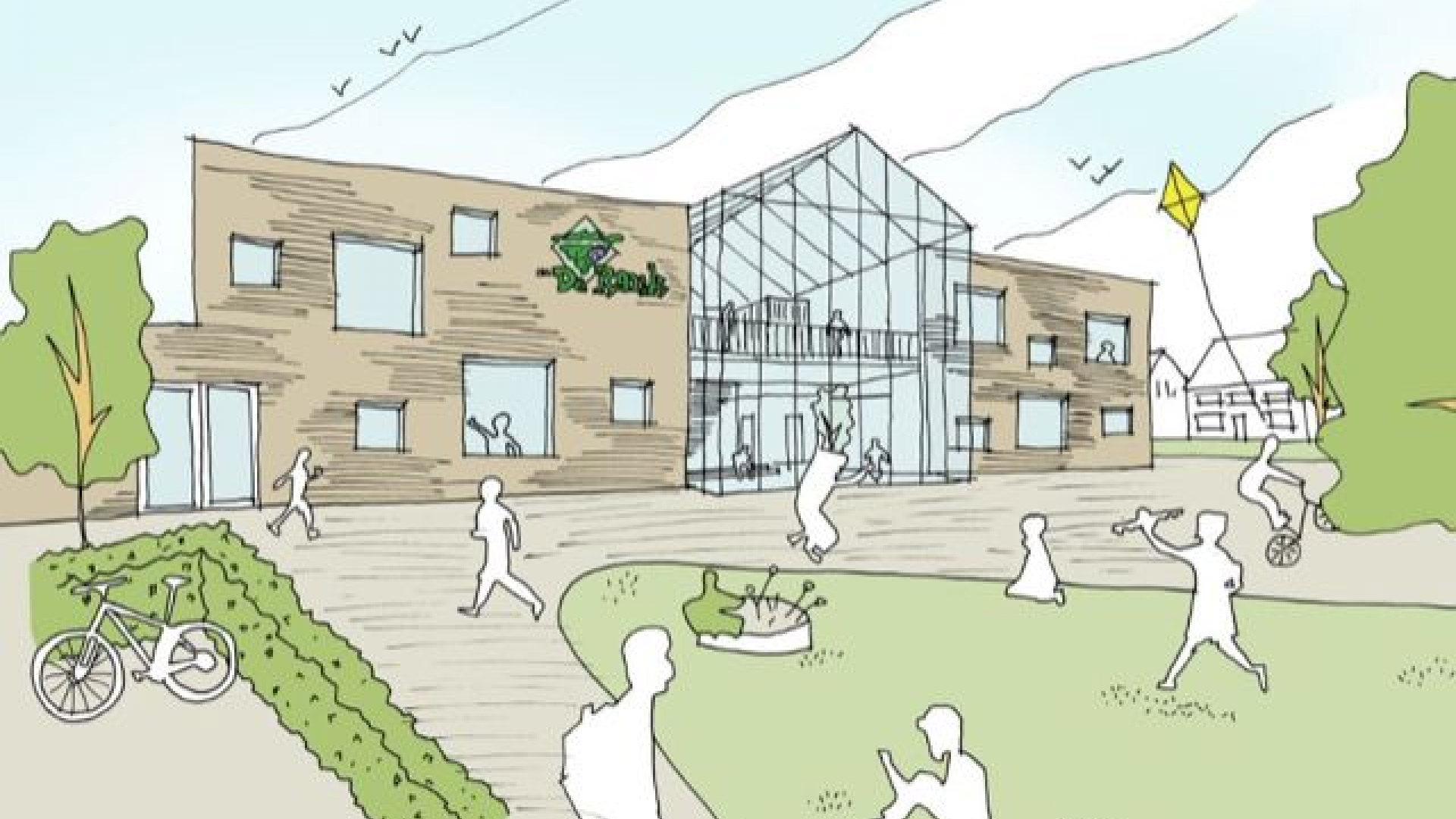 Foto: Het bestemmingsplan Wezep, IKC Noord is onherroepelijk geworden