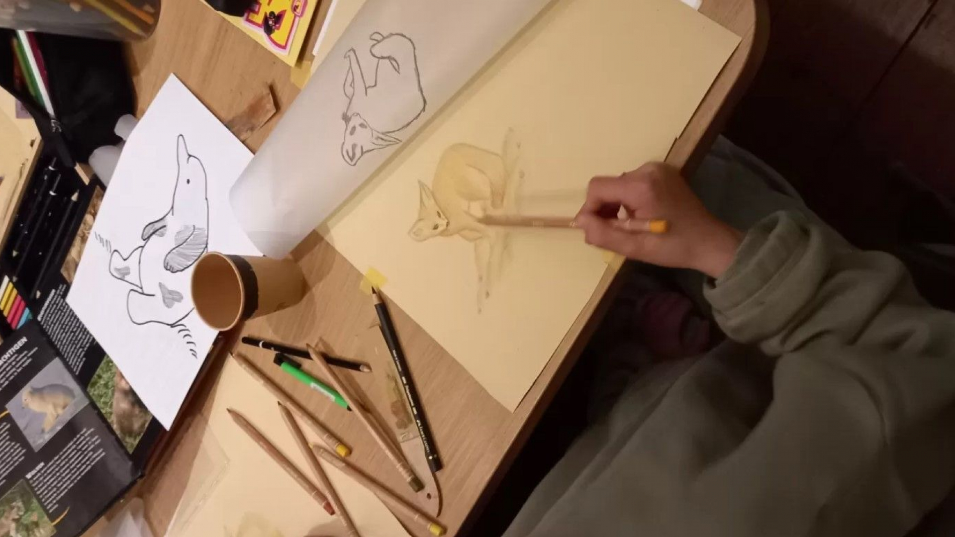 Foto: Workshops zomervakantie door Illustrator Jenny Bakker voor kinderen in het Anton Pieck Museum