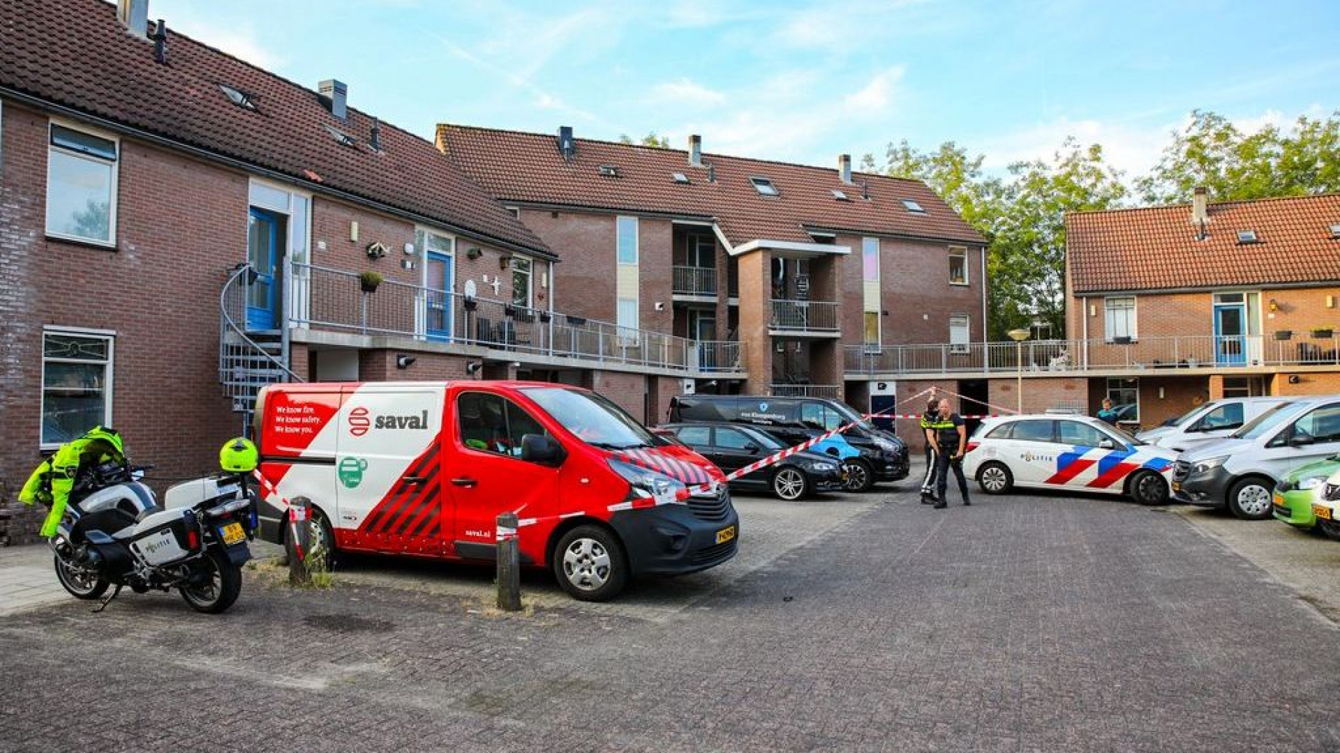 Foto: Steekpartij in Nunspeet