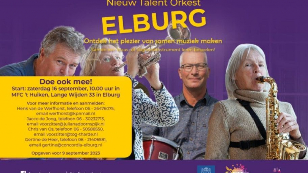 Foto: Nieuw Talent Orkest Elburg