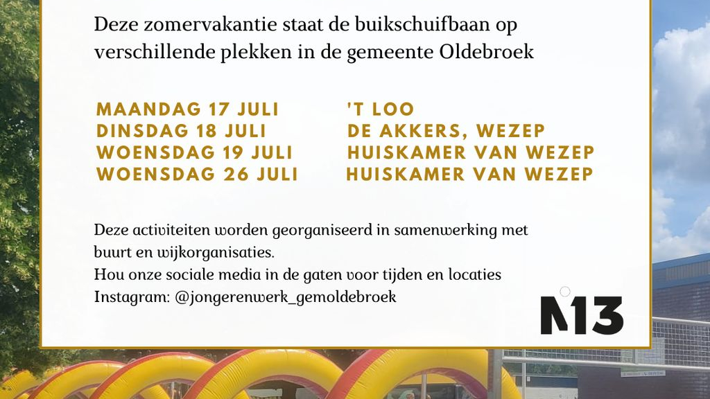 Foto: Buikschuiven in de vakantie