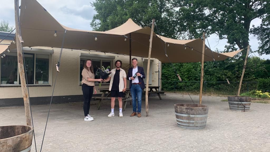 Foto: Tabernakeltenten nieuwe clubsponsor KV Elburg