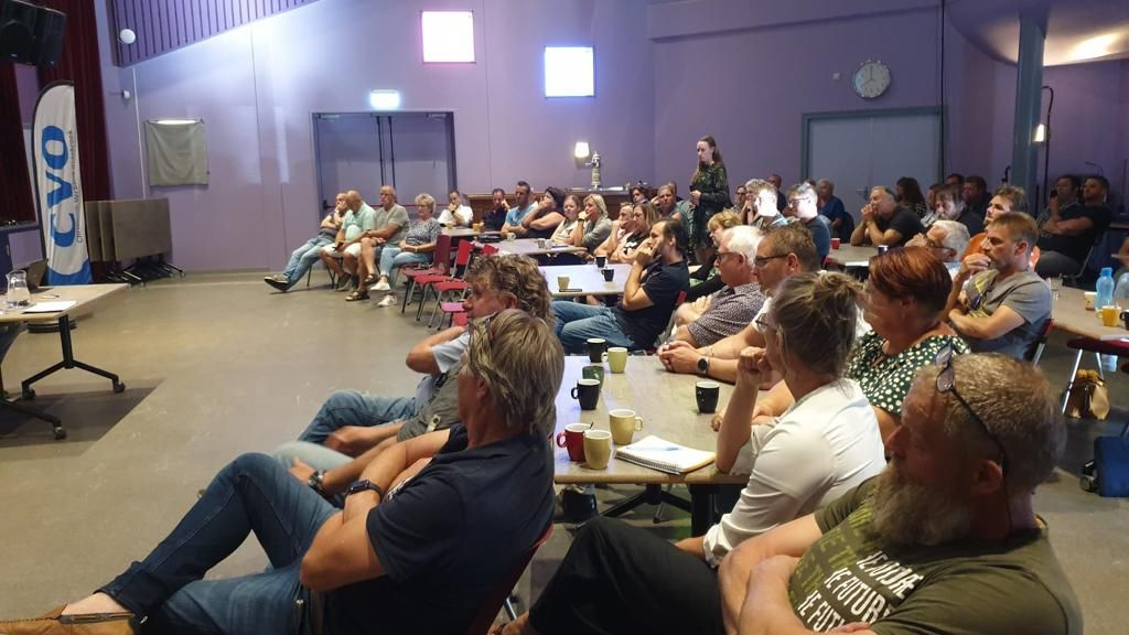 Foto: Zeer geslaagde CVO-inwonersavond over mogelijke komst azc
