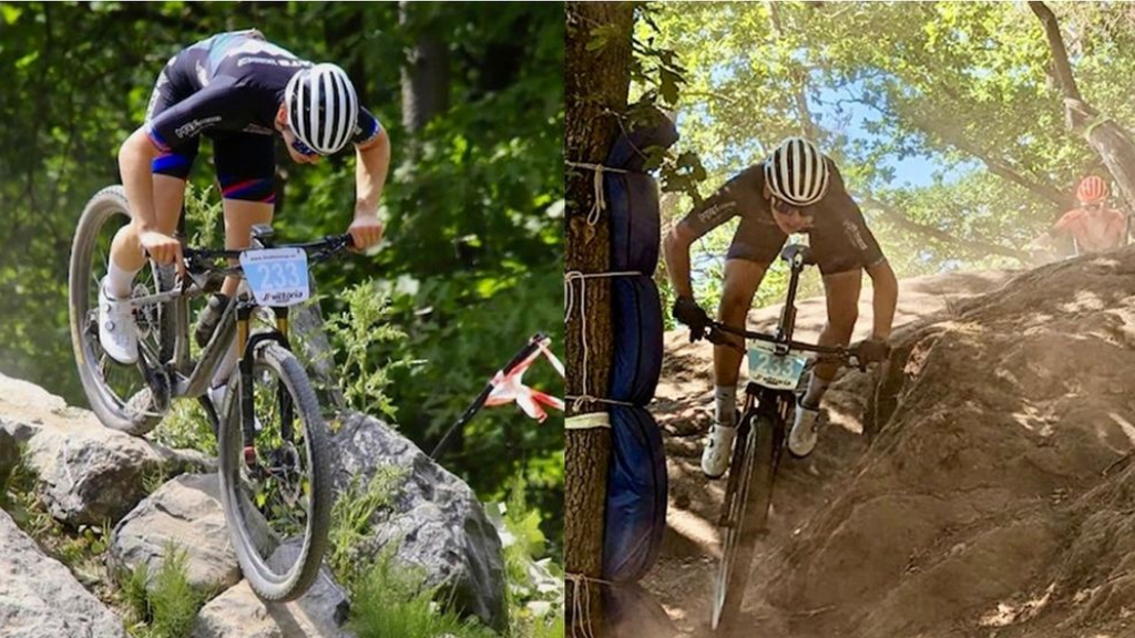 Foto: Sem Hardlooper hard onderuit in Houffalize