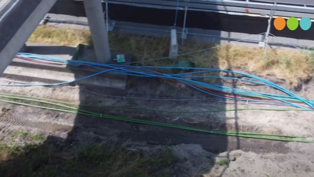 Foto: Werkzaamheden bij de nieuwe aflslag A28 bij Wezep (deel 8)