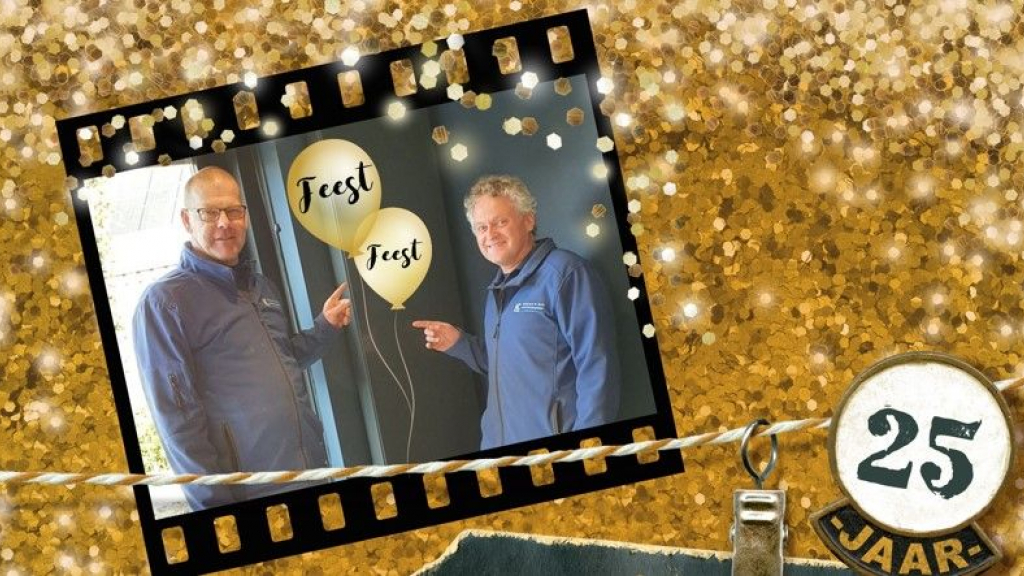 Foto: Kolthoorn en Smit viert  25 jarig jubileum met een afscheidsborrel