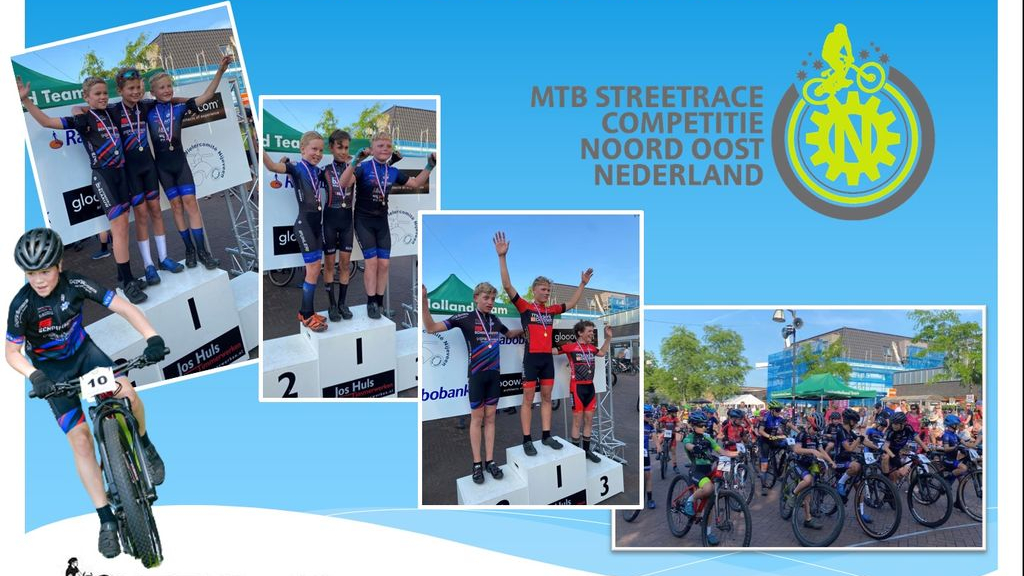 Foto: ATB jeugd op podium in Nijeveen