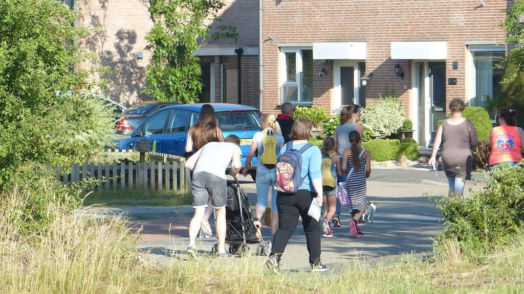 Foto: Wandelvierdaagse op ‘t Harde  voor vanavond afgelast