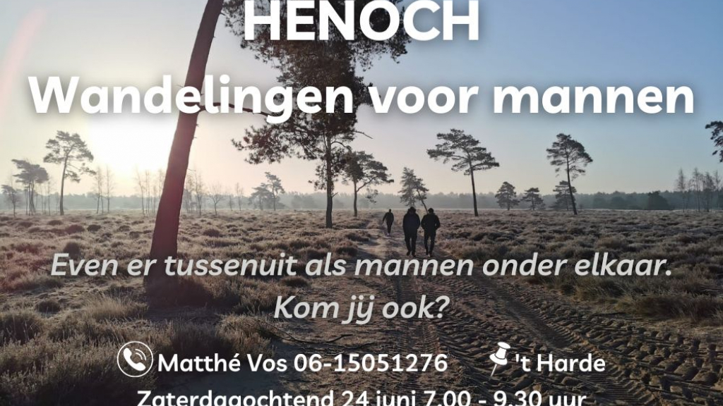 Foto: Henoch mannenwandelingen
