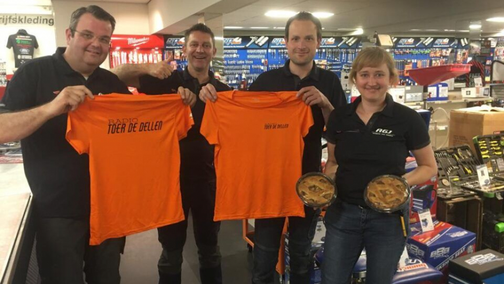 Foto: Toer de Dellen en Radio Toer de Dellen