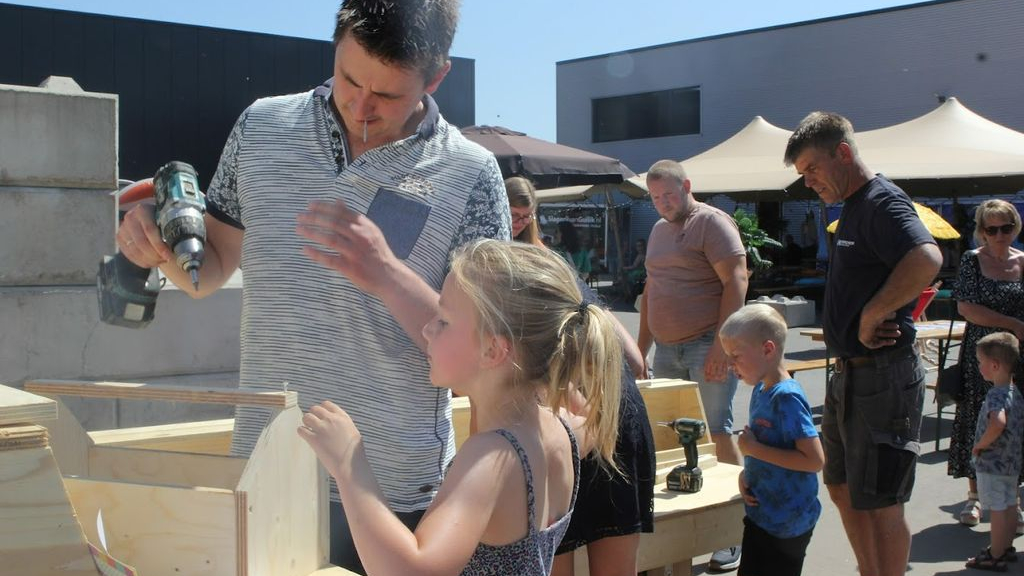 Foto: 'We zijn heel trots op ons werk en op onze projecten'