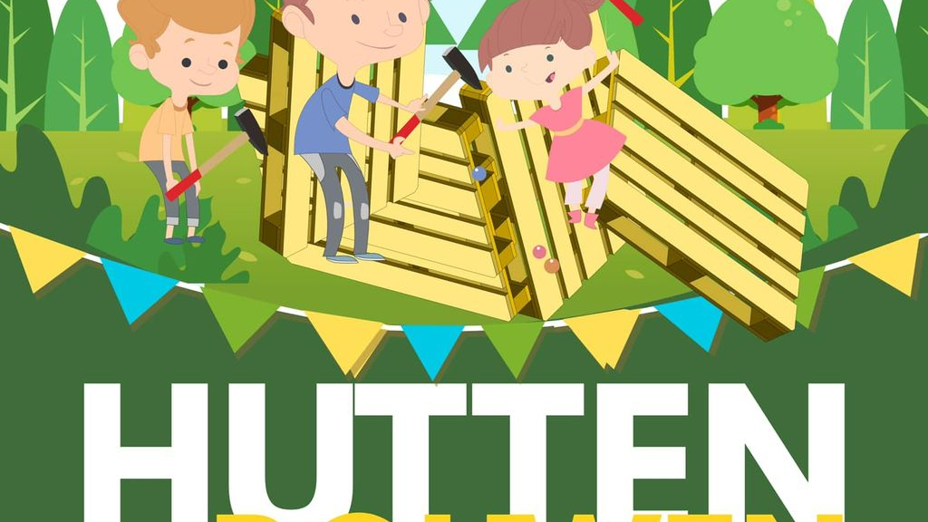 Foto: We gaan weer huttenbouwen!