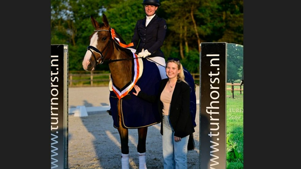 Foto: Anne Klein winnaar van de Turfhorst Bokaal 2023
