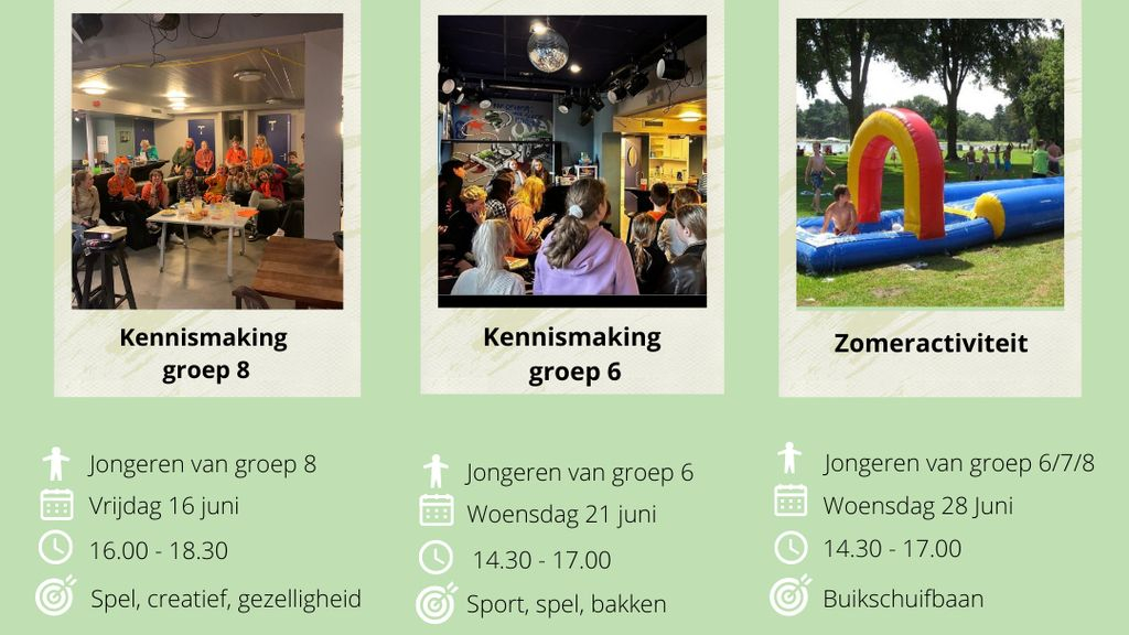 Foto: Veel activiteiten in juni in Tienerhonk Oldebroek