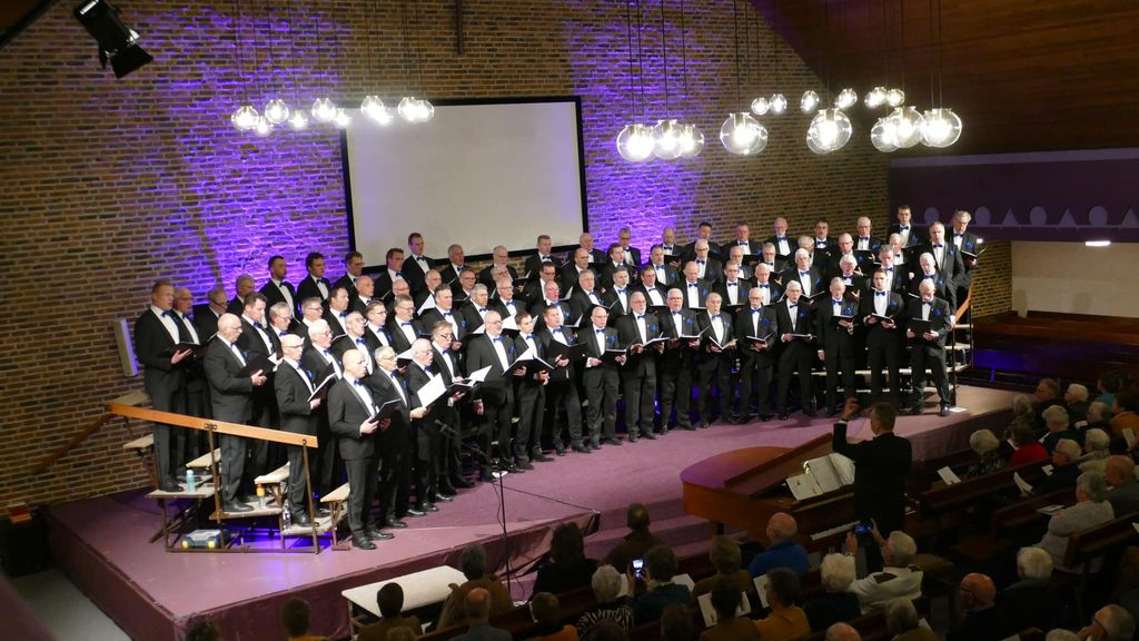 Foto: Jubileumconcert Christelijk Mannenkoor ’t Harde e.o.