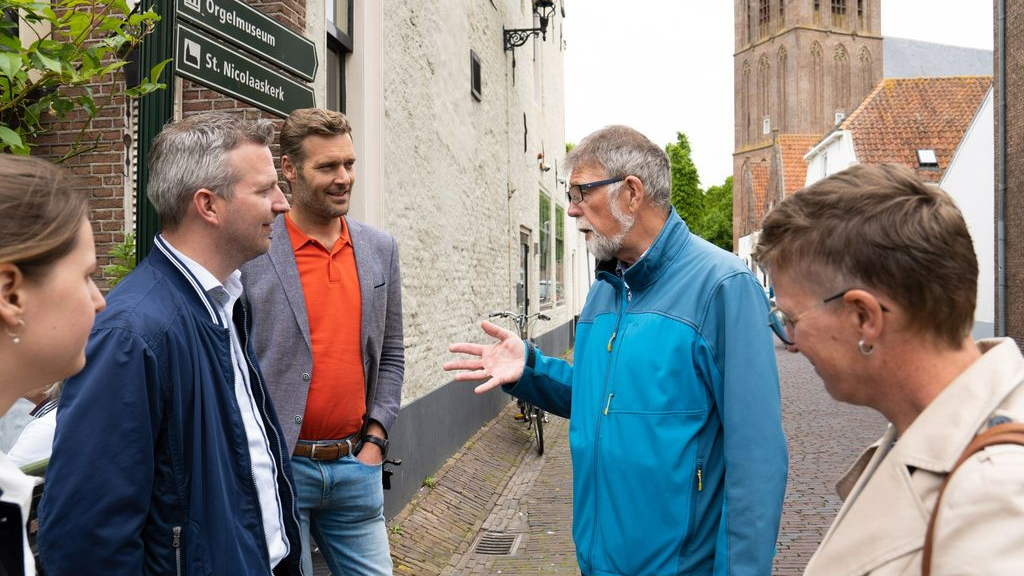 Foto: Fractie ChristenUnie Gelderse Staten bezoekt Museum Sjoel Elburg