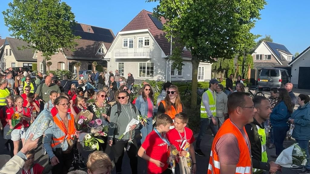 Foto: Defilé Avond4daagse Wezep