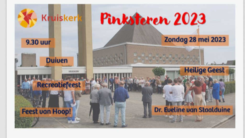 Foto: Speciale Pinksterdienst in de Kruiskerk