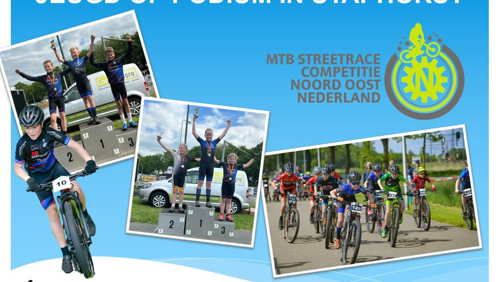 Foto: ATB jeugd op het podium in Staphorst