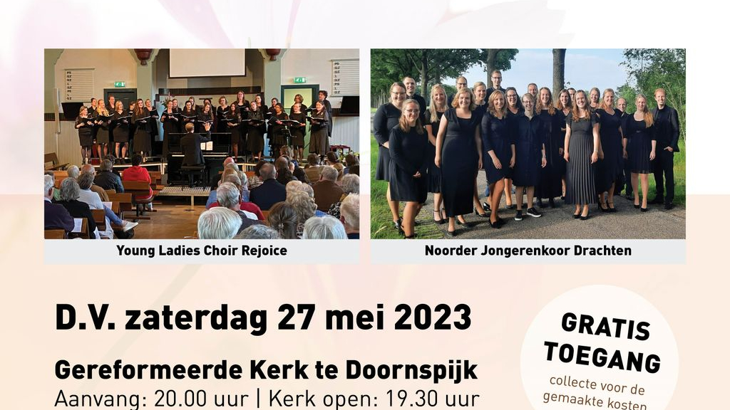 Foto: Voorjaarsconcert koren