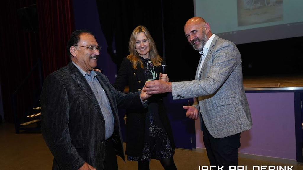 Foto: Jamal Ajan El Hadid wint de Talter Cultuurprijs