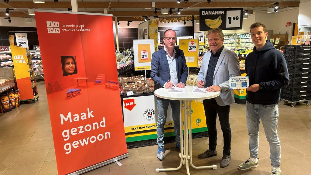 Foto: JOGG Elburg en Jumbo verlengen samenwerking