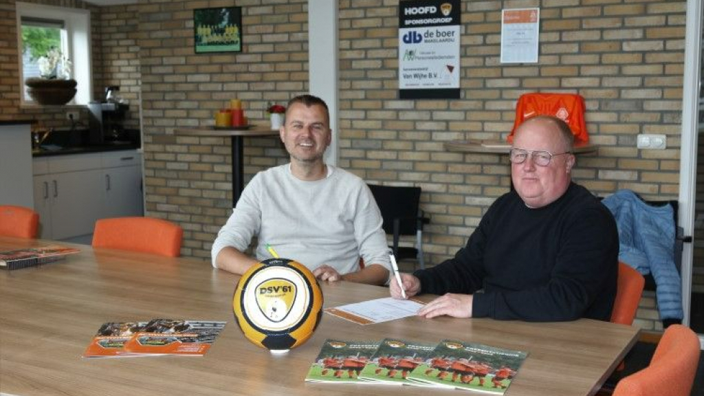 Foto: LAB Bouw nieuwe subsponsor DSV'61
