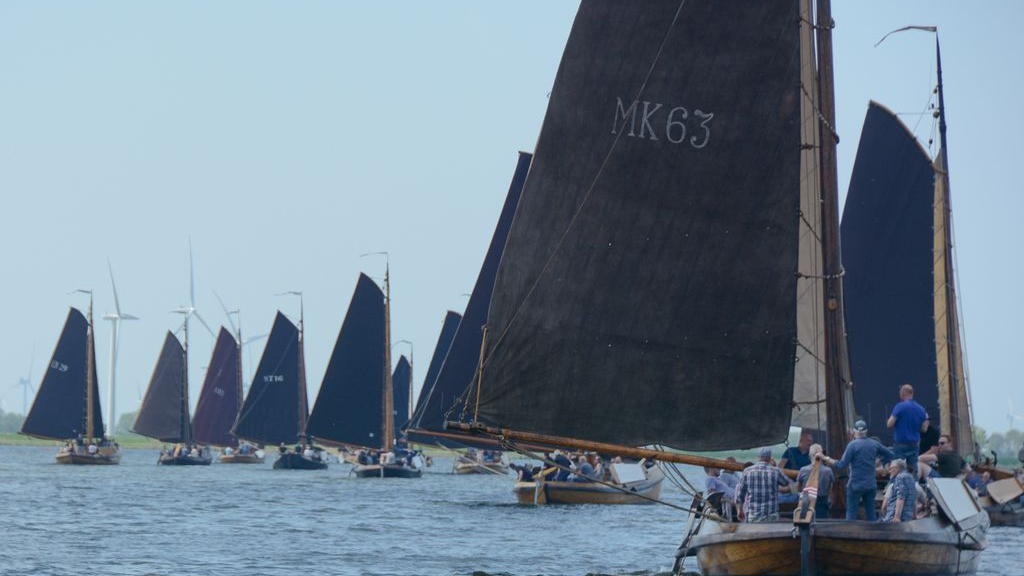 Foto: Tweede Eibert den Herder Botter Zeilregatta zeer succesvol