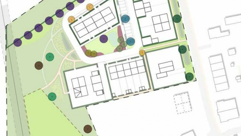 Foto: Woningbouwlocatie Gerichtenweg Hoge Enk