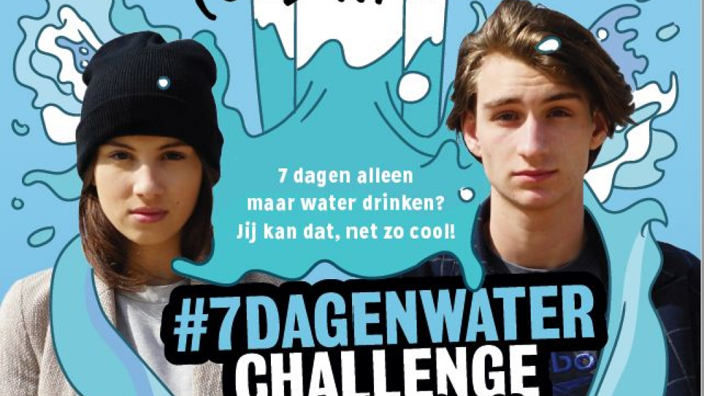 Foto: De #7dagenwaterchallenge komt er weer aan