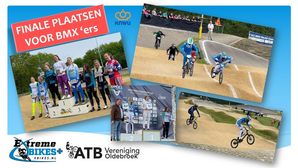 Foto: Finale plaatsen voor BMX coureurs