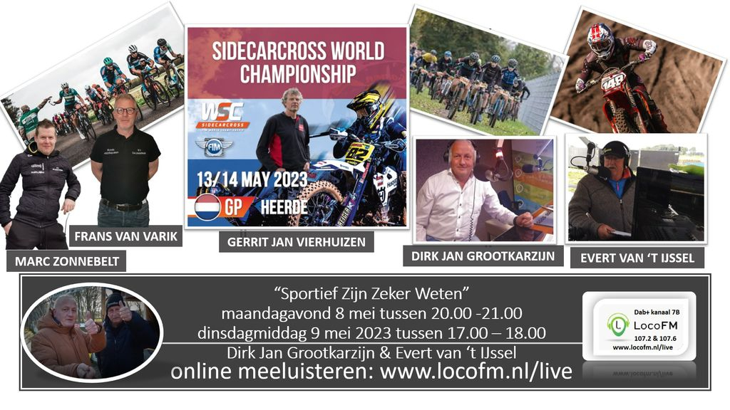 Foto: Motocross en Wielrennen bij Sportief Zijn Zeker Weten