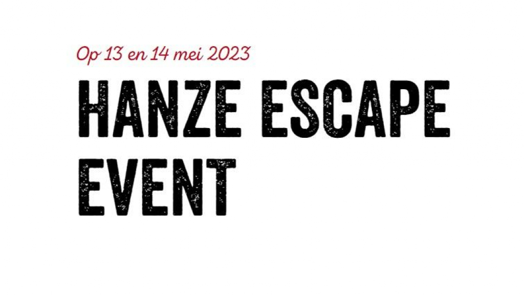 Foto: Hanze Escape Event - alleen het weekend van 13&14 mei