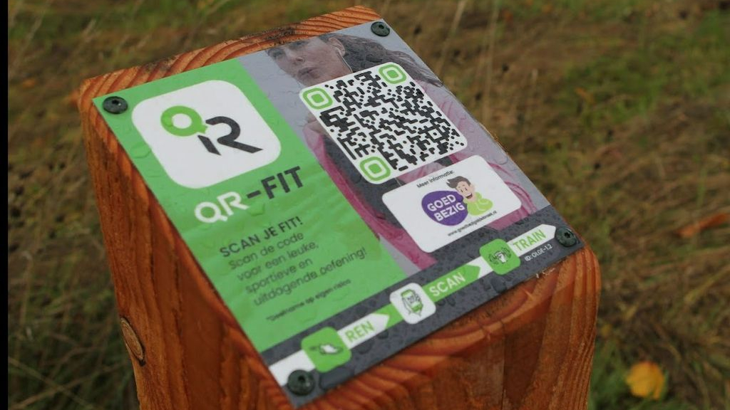 Foto: Try-out QR Fit beweegroute Oldebroek