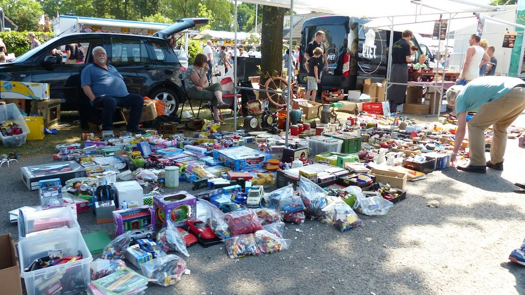 Foto: Hemelvaartsmarkt op 't Harde