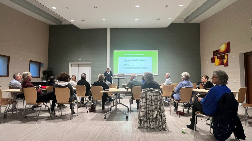 Foto: Met een goed gevoel naar huis na lezing Positieve neuroplasticiteit