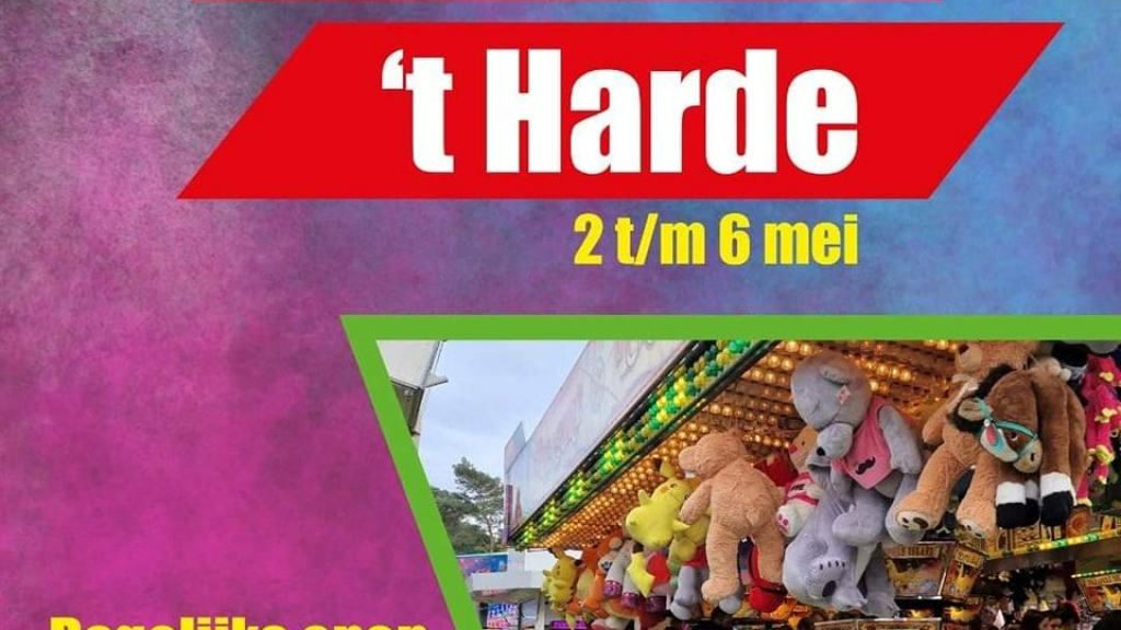 Foto: Kermis op de Singel op 't Harde