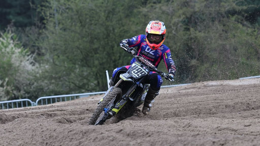 Foto: Heitink pakt brons bij EMX 85cc in Duitsland