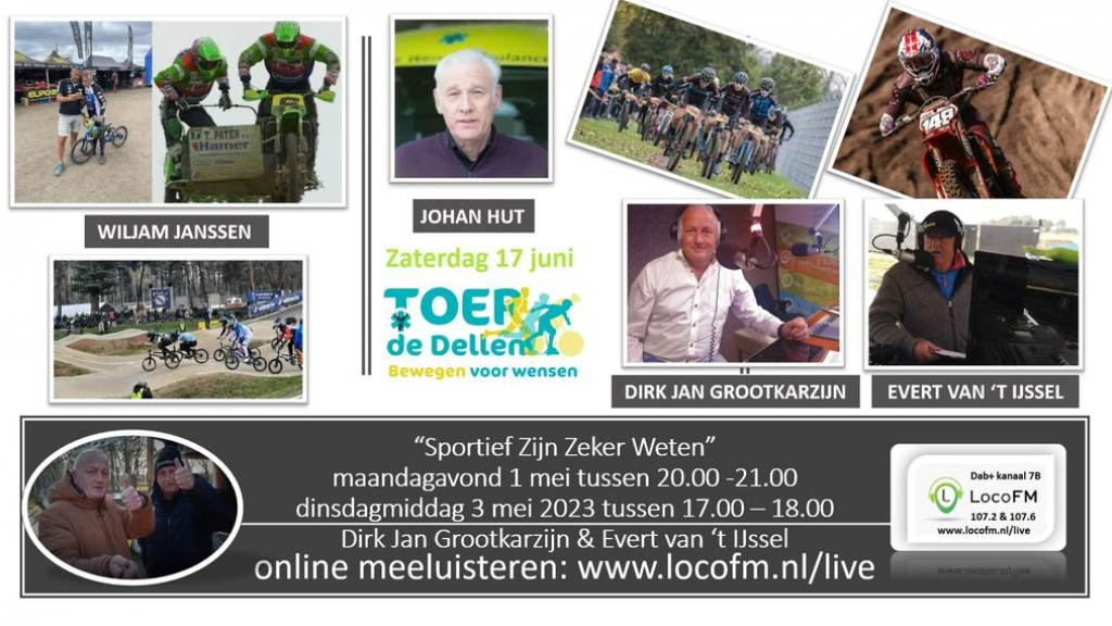 Foto: Wiljam Janssen en Johan Hut bij Sportief Zijn Zeker Weten