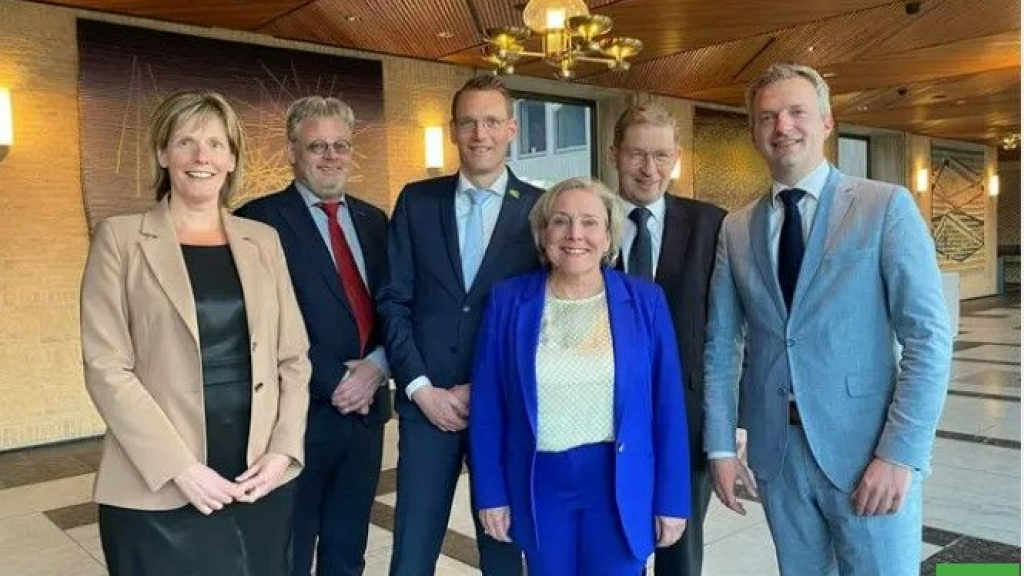 Foto: BBB, VVD, CDA, SGP en ChristenUnie starten formatie