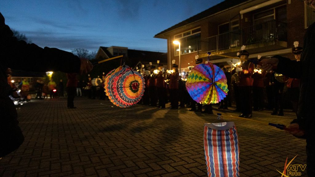 Foto: Lampionnenoptocht Doornspijk